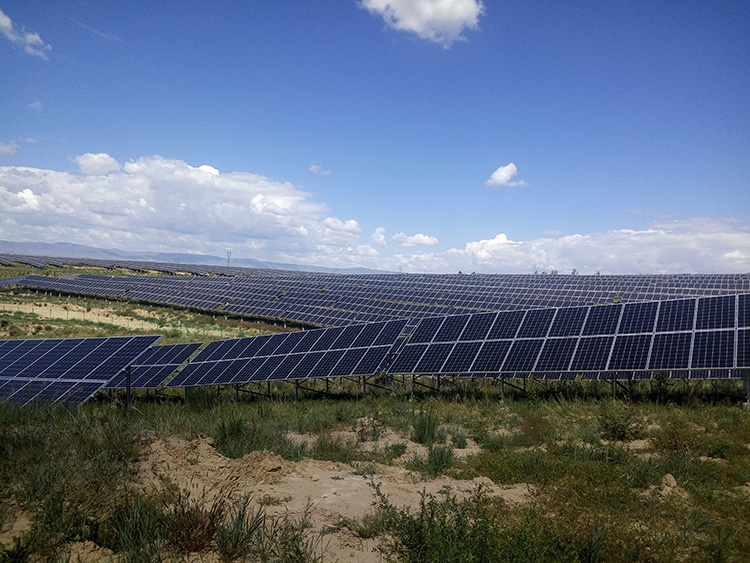 大同中電二期光伏發電應用領跑基地南郊區高山鎮100MW光伏發電項目C標段